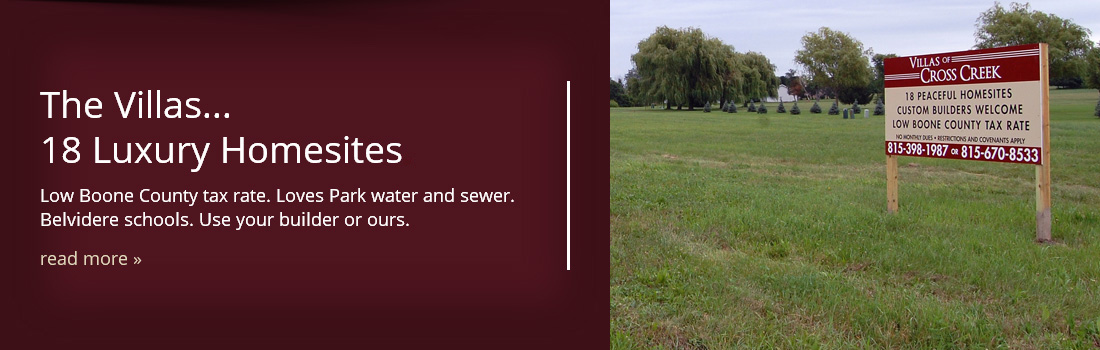 Fully Improved Lots at The Villas of Cross Creek